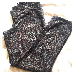 Animal print pants